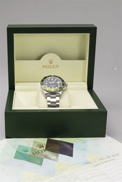 replica watches rolex con bollino verde sul retro e scatola